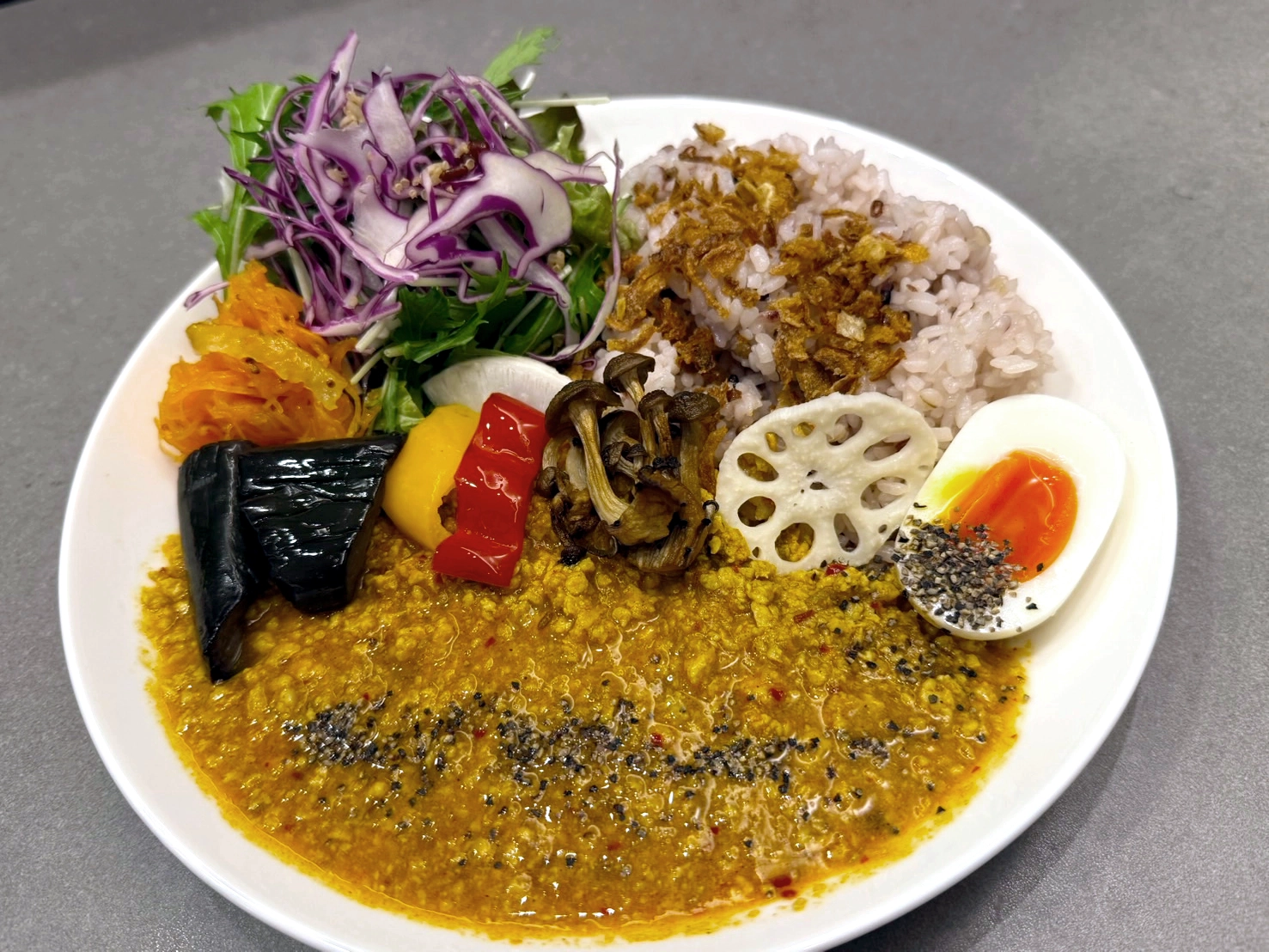 野菜たっぷりのカレー